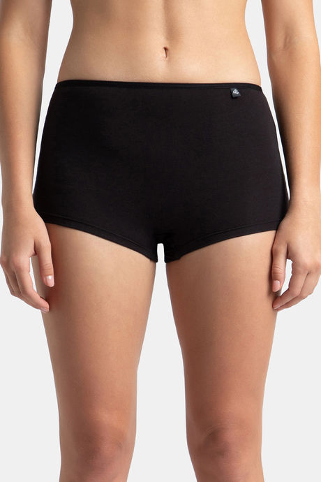 Buy Jockey Low Rise Boyshort Panty- Black at online