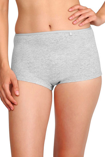 Buy Jockey Low Rise Boyshort Panty- Light Grey at Rs.209 online