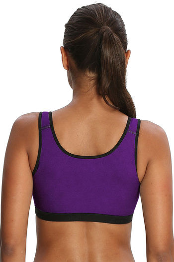 Buy Jockey Low Impact Non Padded Sports Bra- Light Grey at Rs.579