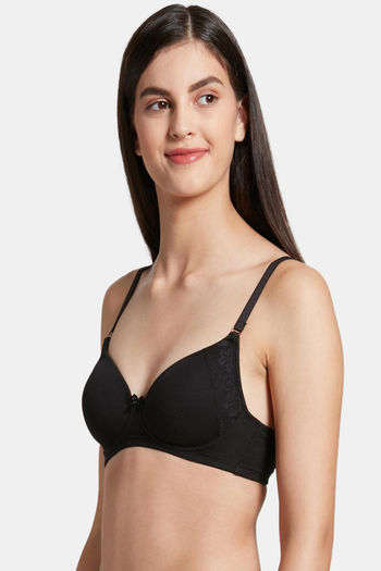 Buy Jockey T-shirt Bra - Black at Rs 