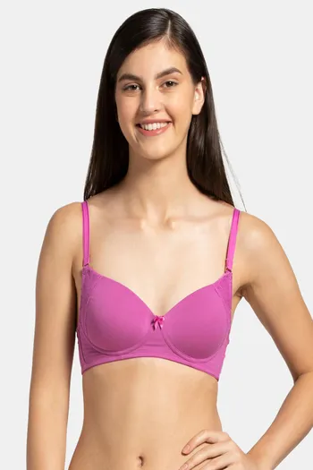 Buy Jockey Women's Seamless Non Padded Non Wired Bra Online at