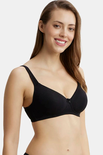 Buy Jockey Padded Non Wired Medium Coverage T-Shirt Bra - Light Skin at  Rs.599 online | Bra online