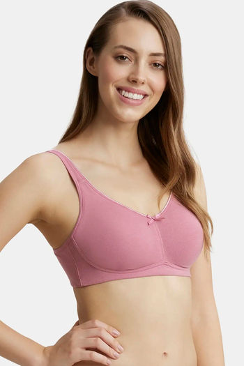 Jockey Moulded Cup Firm Support Everyday Bra - Heather Rose