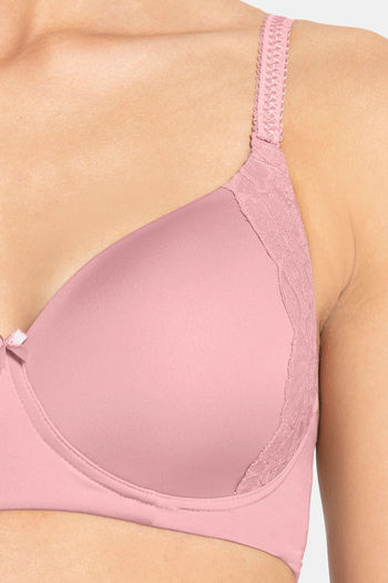 Buy Jockey Pink Medium Coverage Under-Wired T-Shirt Bra for Women's Online  @ Tata CLiQ
