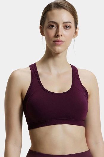 Buy BOOMBUZZ Women's Cotton Jocky Sports Bra Daily Workout Non Padded  Sports Bra (Pink)(32A) Online at Best Prices in India - JioMart.