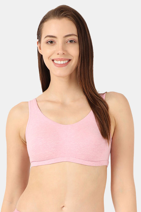 Jockey Pink Lady Melange Womens Bra - Get Best Price from