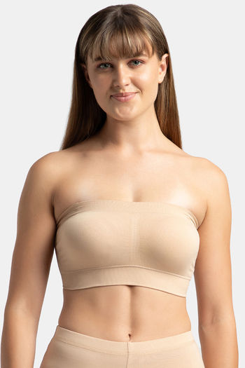 Buy College Girl Padded Non Wired Full Coverage T-Shirt Bra - Skin