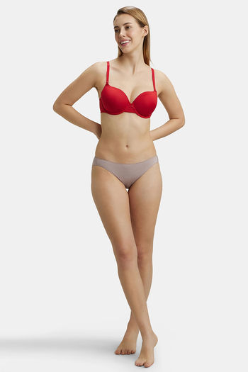 Buy Jockey Padded Wired Medium Coverage T-Shirt Bra - Samba at Rs.999 online