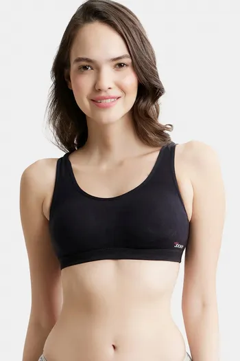 Jockey Black Full Coverage Wired Bra (34B) in Narasaraopet at best price by  The Girl Exclusive Leg Wear Inner Wear - Justdial