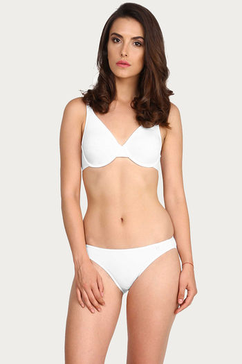 Buy Jockey Double Layered Underwired Bra - White at Rs.485 online