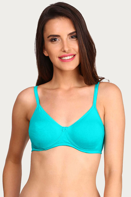 Buy Jockey Double Layered Wirefree Shaper Bra - Teal at Rs.579