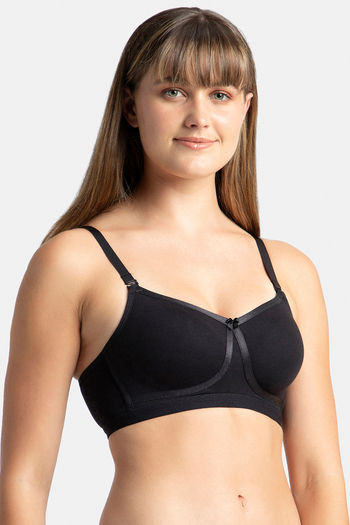 Buy Rosaline Padded Non-Wired 3/4th Coverage T-Shirt Bra - Hot Coral at  Rs.699 online