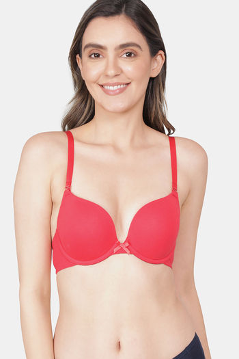Buy Jockey Passion Red Melange Padded Wired Bra : Style Number