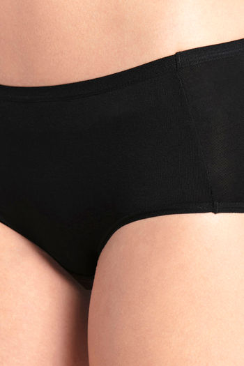 Buy Jockey Medium Rise Full Coverage Hipster Panty - Black Printed at  Rs.299 online