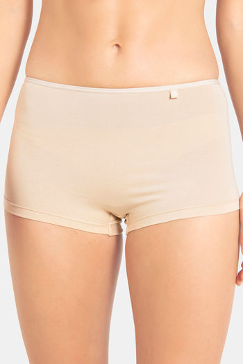 Buy Jockey Full Coverage Medium Rise Boyshort Panty - Light Skin