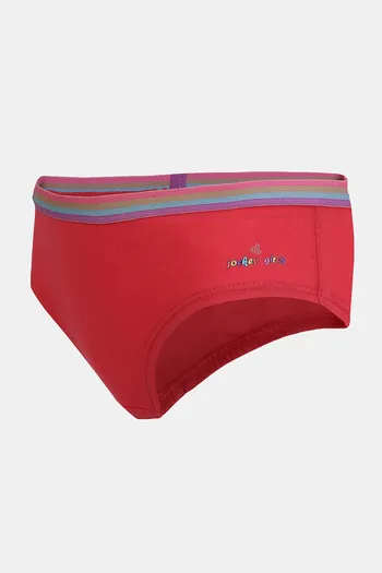 Buy Jockey Girls Medium Rise Full Coverage Hipster Panty (Pack of 3) -  Assorted at Rs.429 online