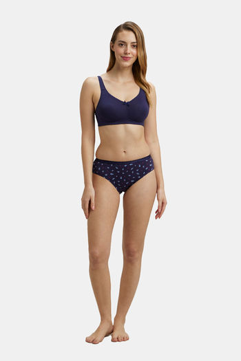 Jockey Low Rise Full Coverage Bikini Panty (Pack of 3) Dark Prints