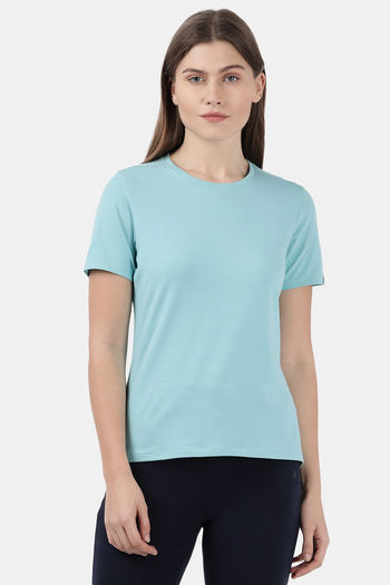 Buy Jockey Relaxed T-Shirt - Nile Blue