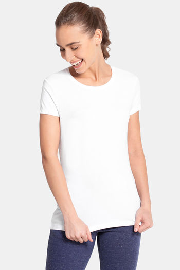 Buy Jockey Relaxed T-Shirt - White