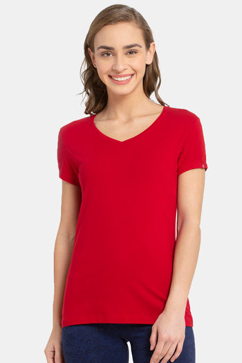 Buy Jockey Relaxed T-Shirt - Jester Red