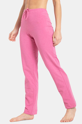 Buy Jockey Easy Movement Track pants - Ibis Rose Melange at Rs.949