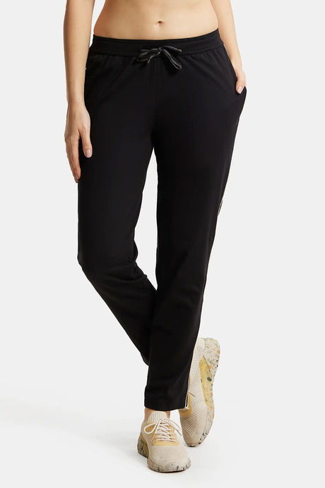 Buy Jockey Easy Movement Track pants - Light Grey Melange at Rs.1149 online  | Activewear online