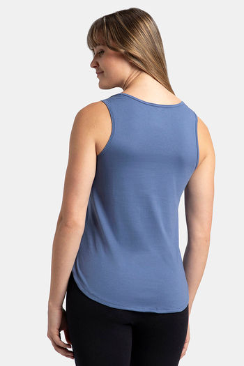 Buy Jockey Relaxed Relaxed Tank Top - Topaz Blue at Rs.479 online