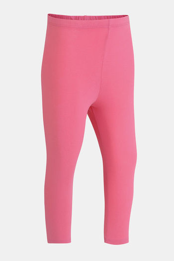 Buy Jockey Girls Easy Movement Leggings - Pink Carnation at Rs.449 online