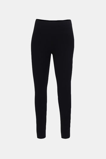 Buy Jockey Girls Easy Movement Leggings - Black at Rs.449 online