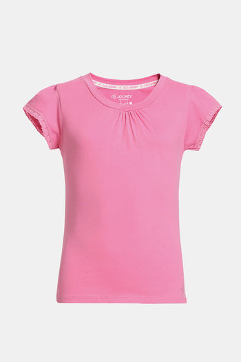 Buy Jockey Girls Easy Movement Relaxed Top - Wild Orchid