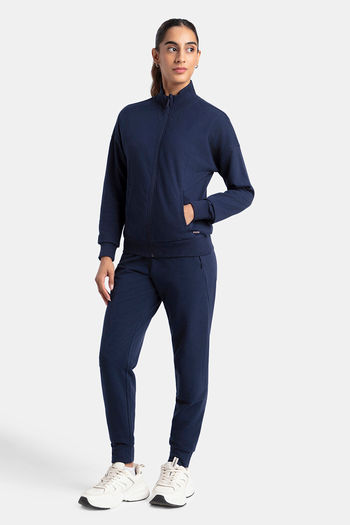 Buy Jockey Easy Movement Relaxed Jacket Navy Blazer at