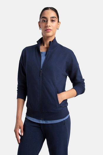 Jockey Easy Movement Relaxed Jacket Navy Blazer