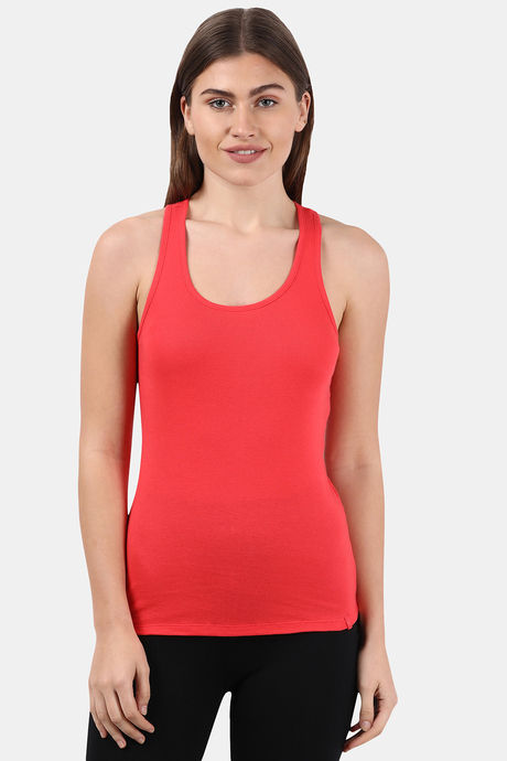 Buy Jockey Racerback Relaxed Tank Top - Black at Rs.329 online