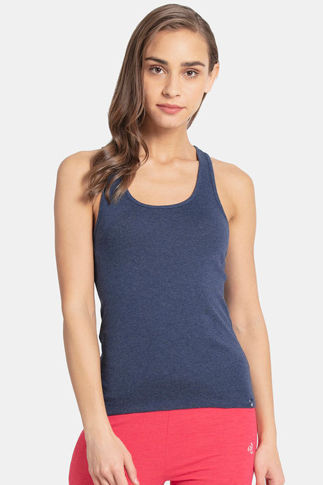 Buy Jockey Racerback Relaxed Tank Top - Black at Rs.329 online