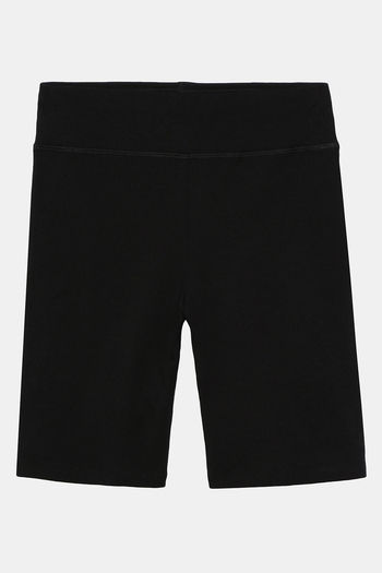 Buy Jockey Girls Relaxed Shorts Black at Rs.399 online Activewear online