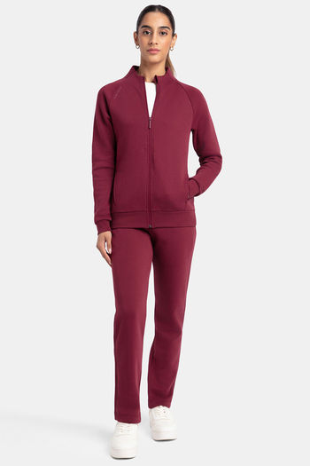 Buy Jockey Super Combed Cotton Rich Fleece Fabric Contour Jacket