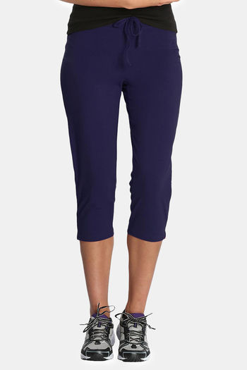 cotton stretch capris