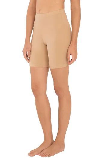 Jockey Shorties  Buy Jockey 1529 Womens High Coverage Cotton Mid Waist  Shorties With Concealed Waistband Beige Online  Nykaa Fashion