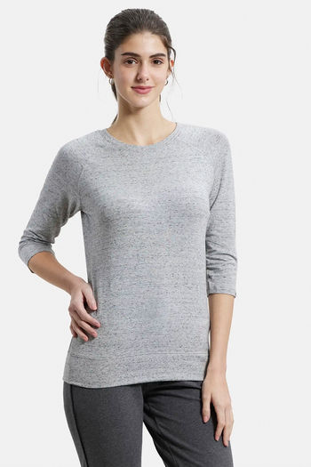 Buy Zivame Thermal Viscose Pointelle Knit Top - Pearled Ivory at Rs.351  online