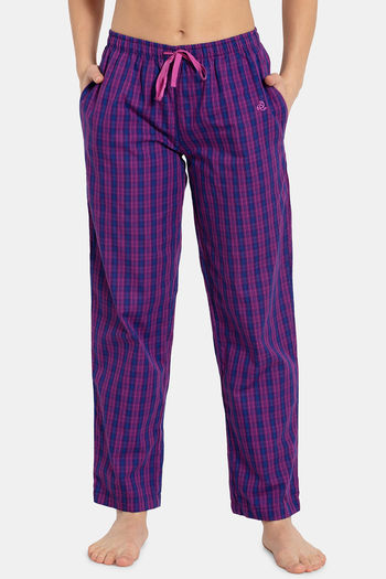 Buy Jockey Cotton Pyjama - Lavender Scent Assorted Checks