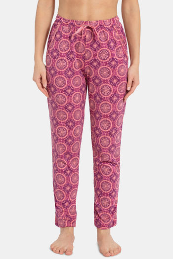 Buy Jockey Modal Pyjama - Peach Blossom Assorted Prints