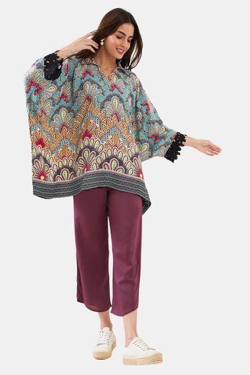 Buy The Kaftan Company Modal Pyjama Set - Multicolor