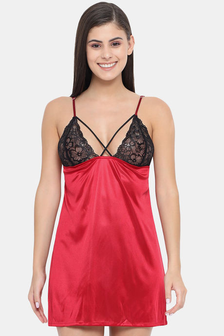 Klamotten Babydoll - Maroon