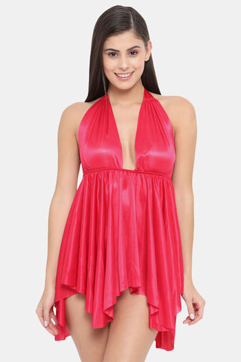 Buy Klamotten Babydoll - Red at Rs.799 online