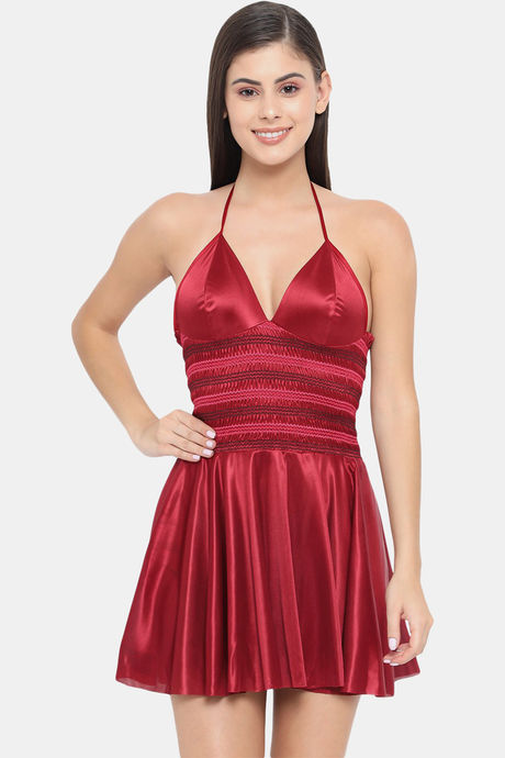 Klamotten Babydoll - Maroon