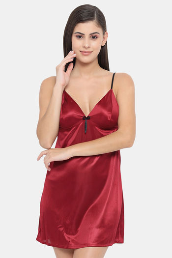 Buy Klamotten Babydoll - Maroon at Rs.799 online