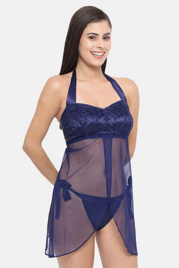 Buy Klamotten Babydoll - Navy Blue at Rs.799 online