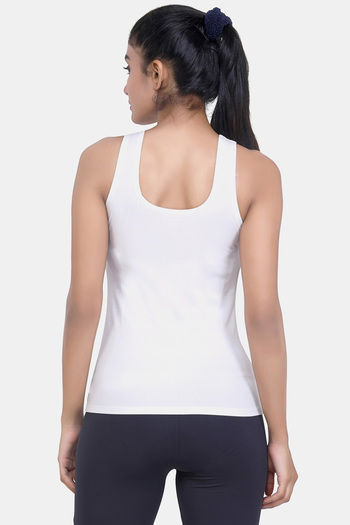 LAASA SPORTS Female Women's Viscose Sleeve less Gym Tank Top