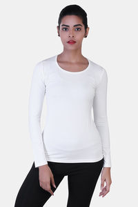 Buy Laasa Essential Long Sleeve T-Shirt - White