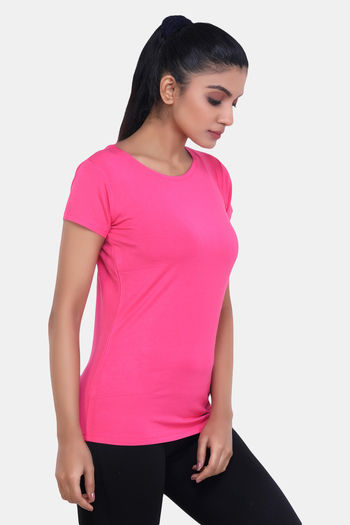Woman's Pink Melange Yoga Vest – Gym Bunny Activewear